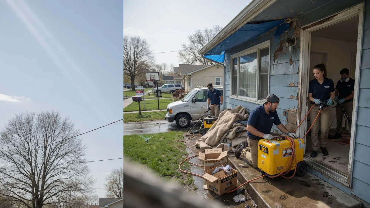 Basement Flood Cleanup in Belleville, KS near me